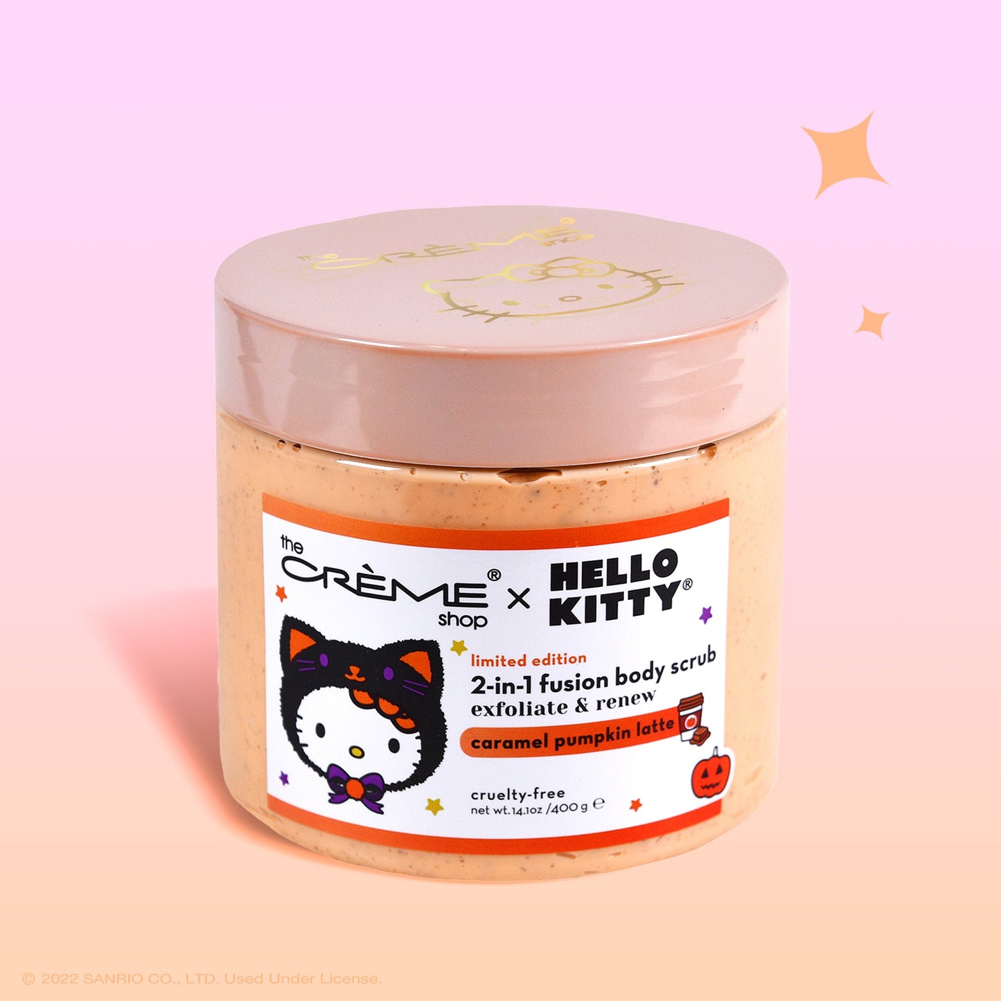 The Crème Shop x Hello Kitty Fusion Body Scrub - Caramel Pumpkin Latte Skin Care The Crème Shop x Sanrio 