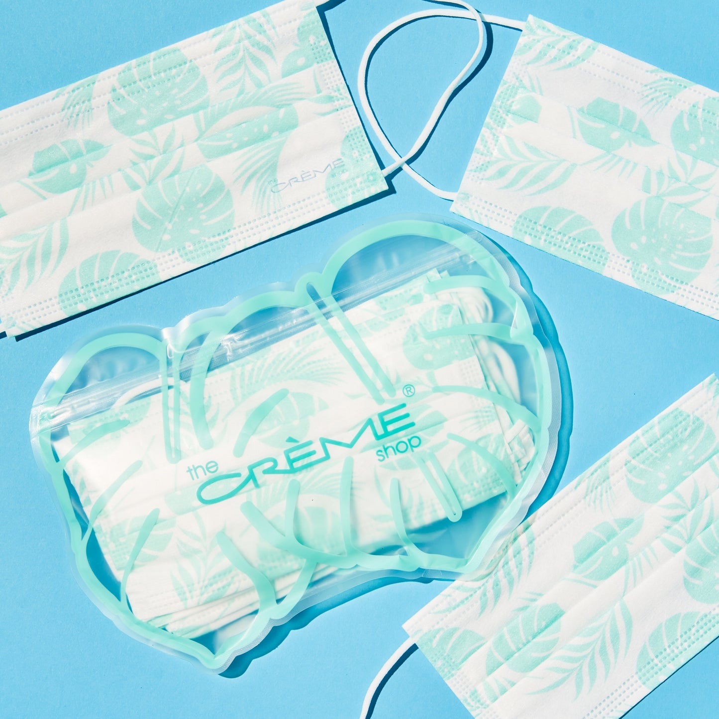 3-Ply Protective Face Mask - Leaf Me Alone (Disposable) - The Crème Shop