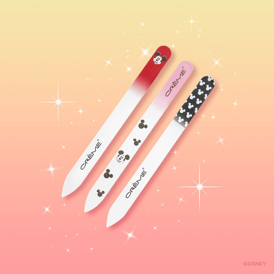 Mickey Mouse Crystal Nail File Set of 3 Nail Files The Crème Shop x Disney 