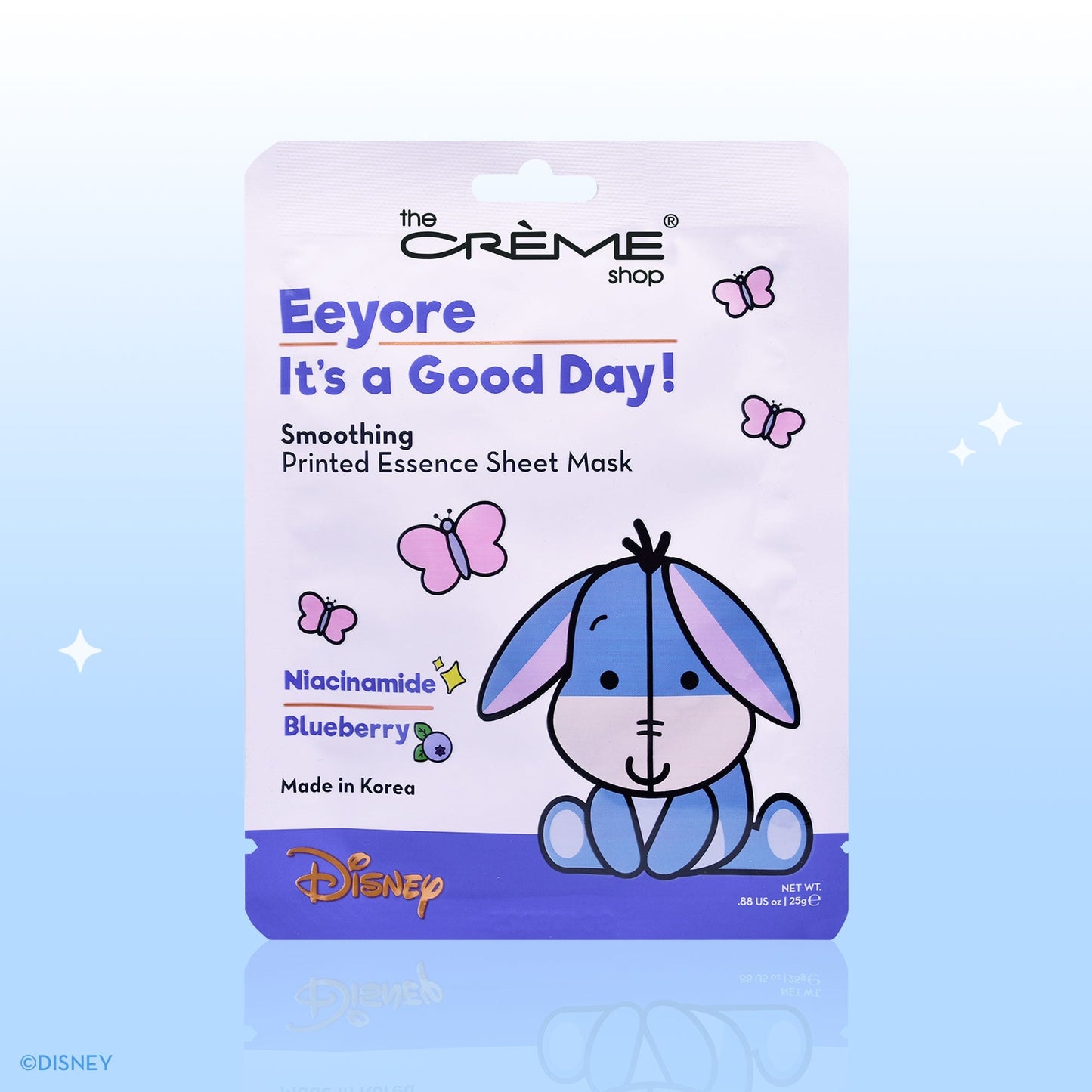 IT'S A GOOD DAY! Eeyore Printed Essence Sheet Mask Sheet masks The Crème Shop x Disney 