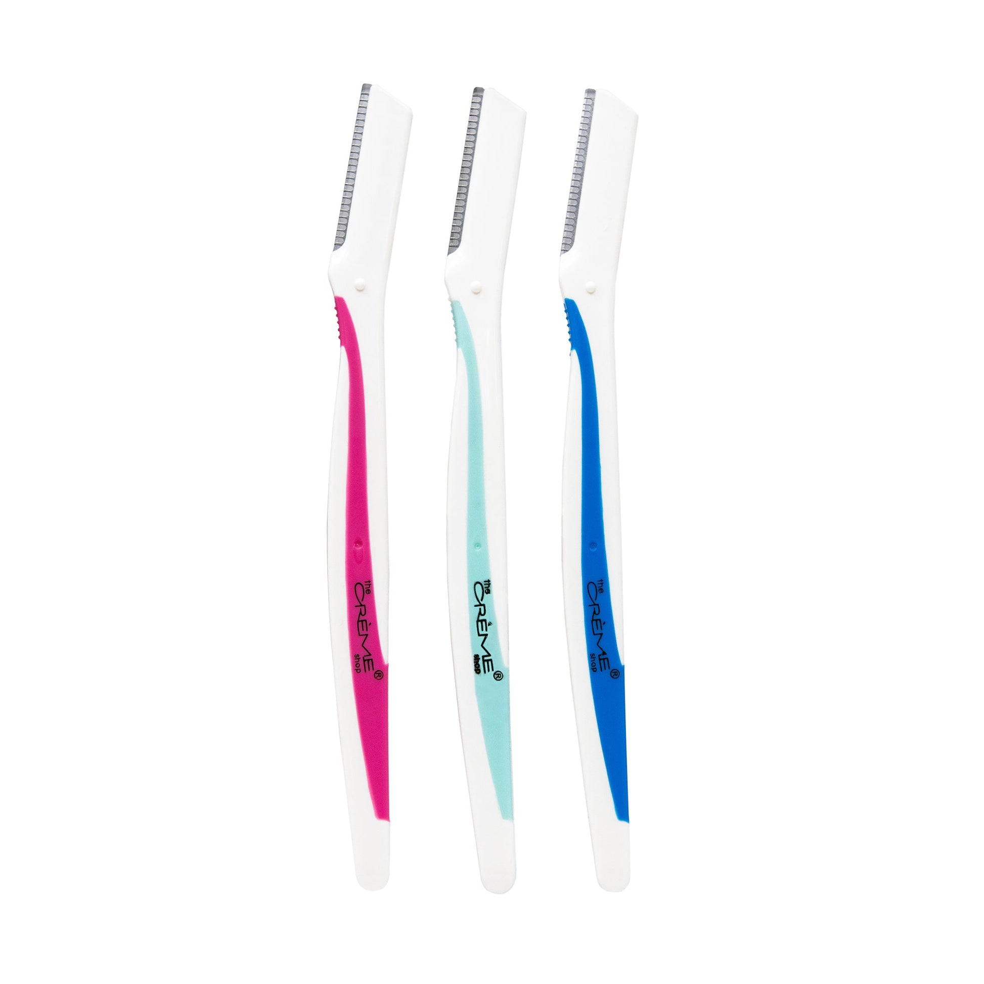 Fuzz Off! Angled Brow Razors (Set of 3) Razors The Crème Shop 