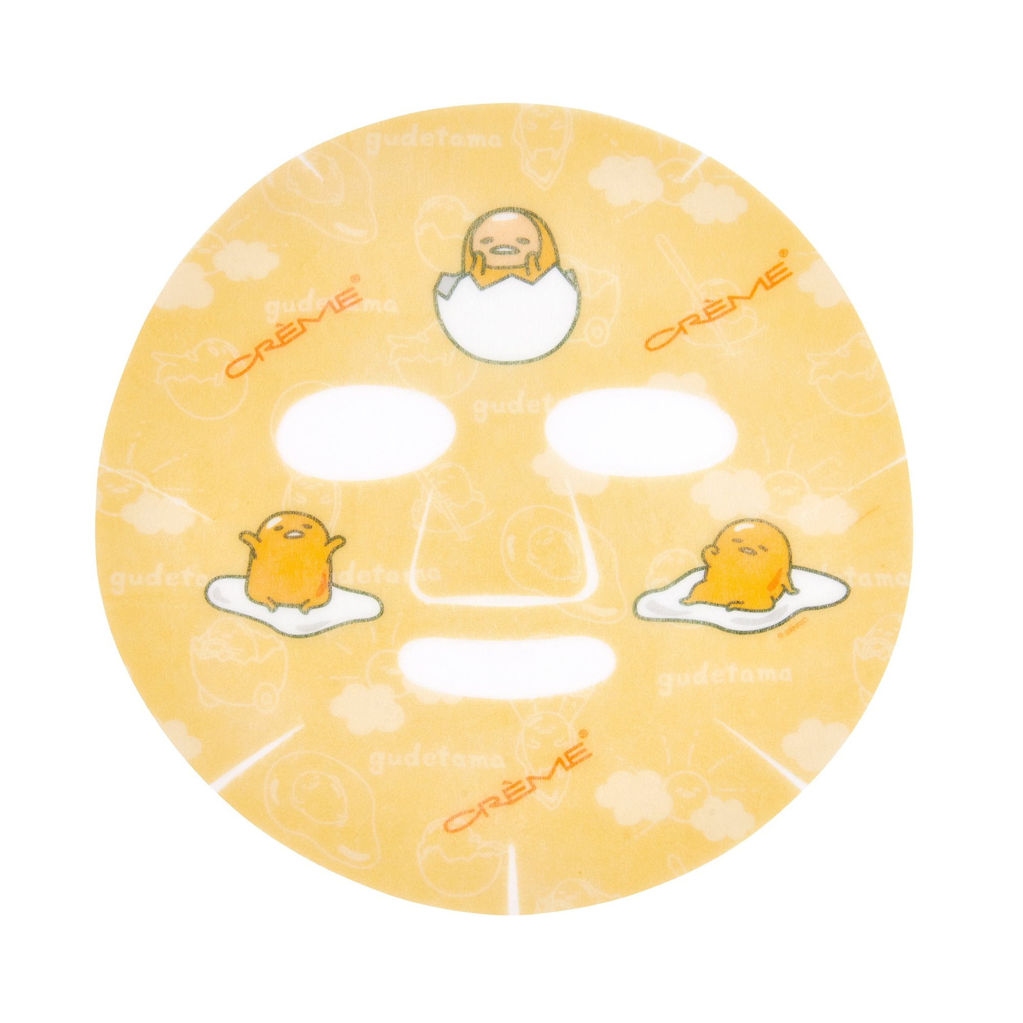 Gudetama "Gude to Glow" Printed Essence Sheet Mask Animated Sheet Masks The Crème Shop x Sanrio 