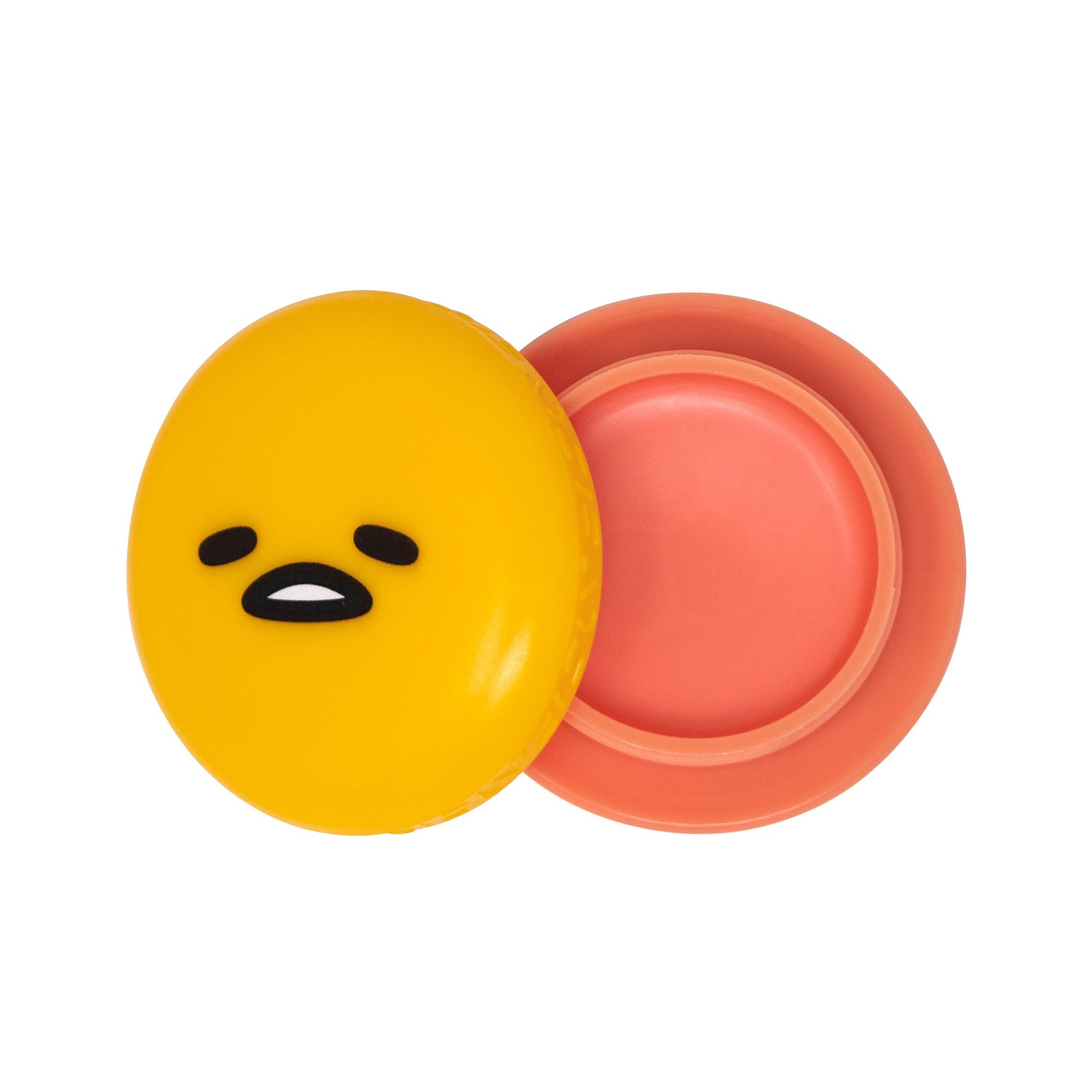 Gudetama Macaron Lip Balm - Peach Gummies - The Crème Shop