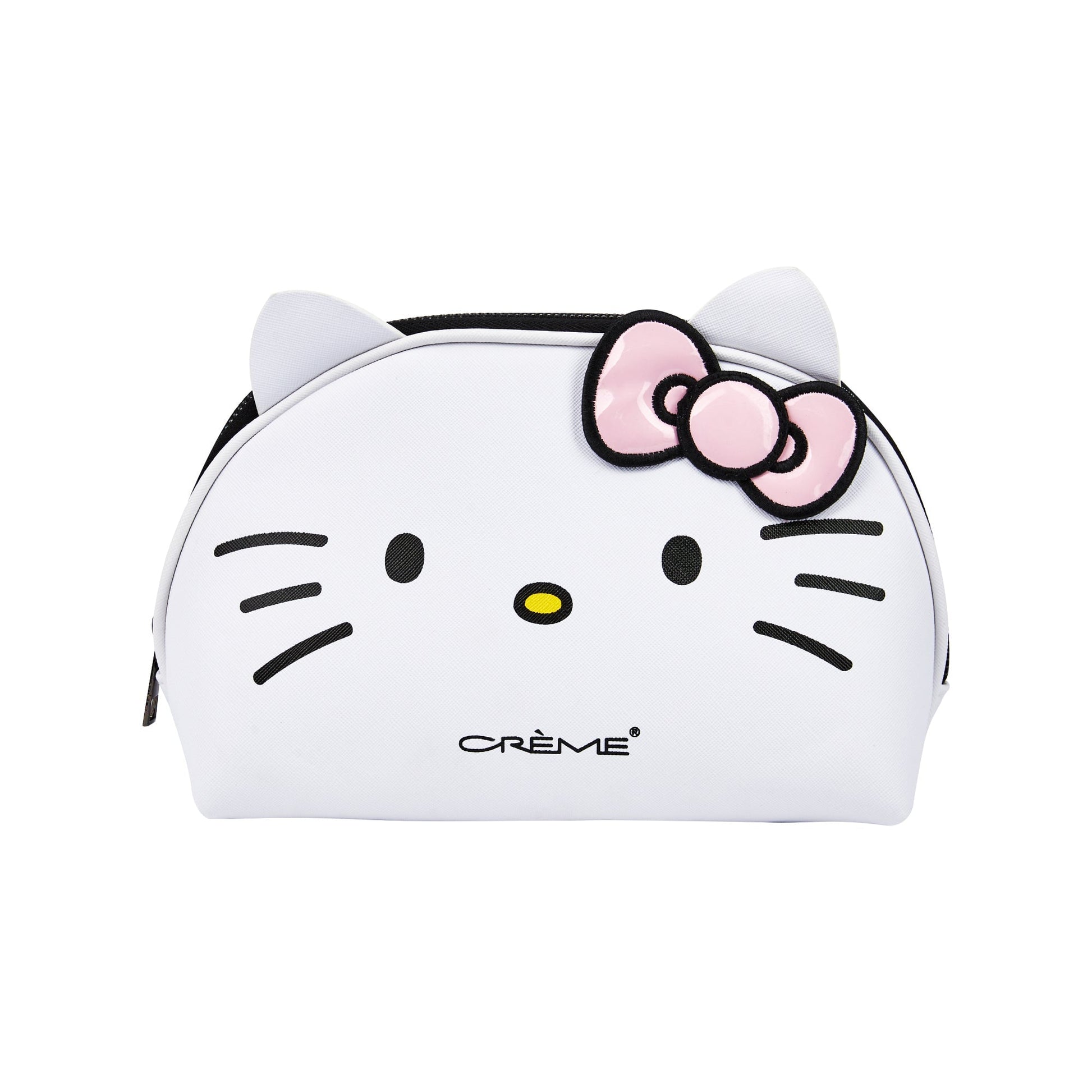 Hello Kitty Dome Makeup Travel Pouch - Blush Pink Makeup Pouch The Crème Shop x Sanrio 