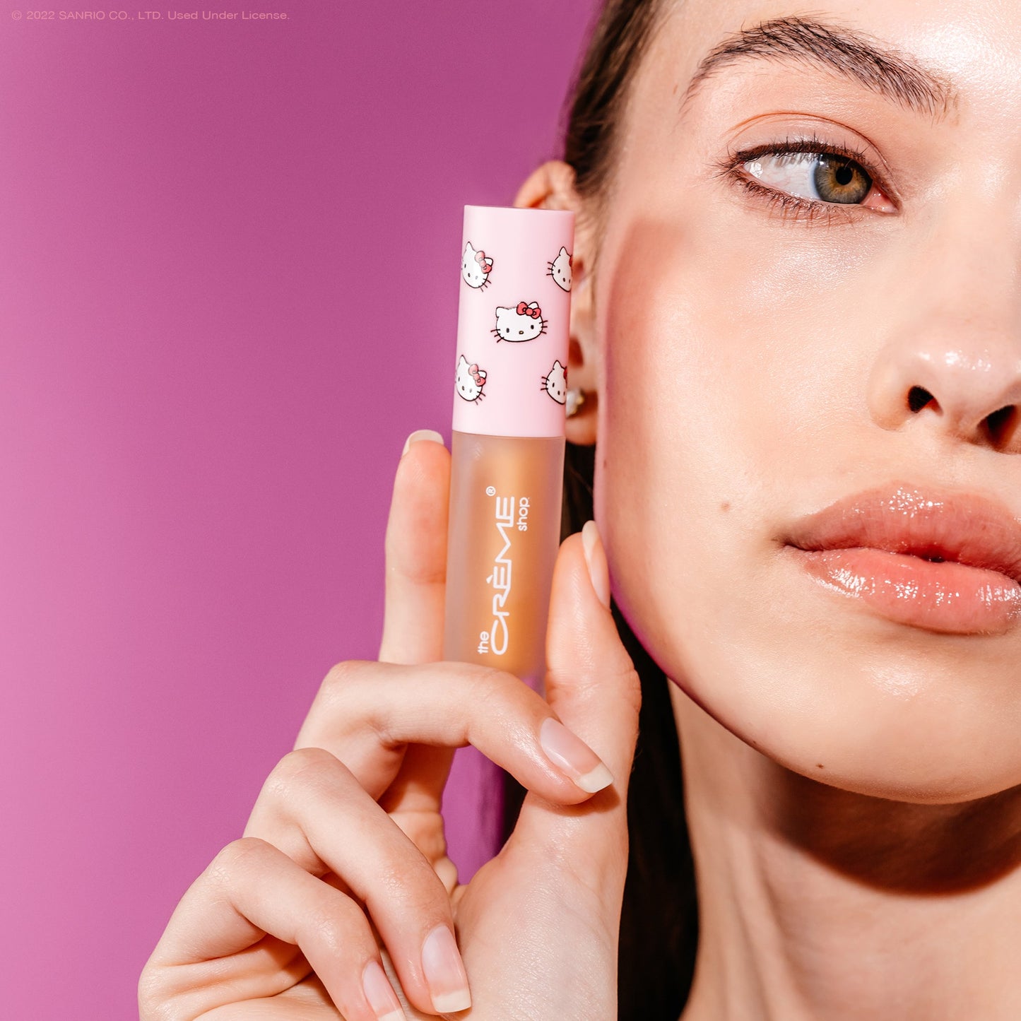 The Crème Shop x Hello Kitty Kawaii Kiss Moisturizing Lip Oil - Vanilla Mint Flavored Lip Oil The Crème Shop x Sanrio 