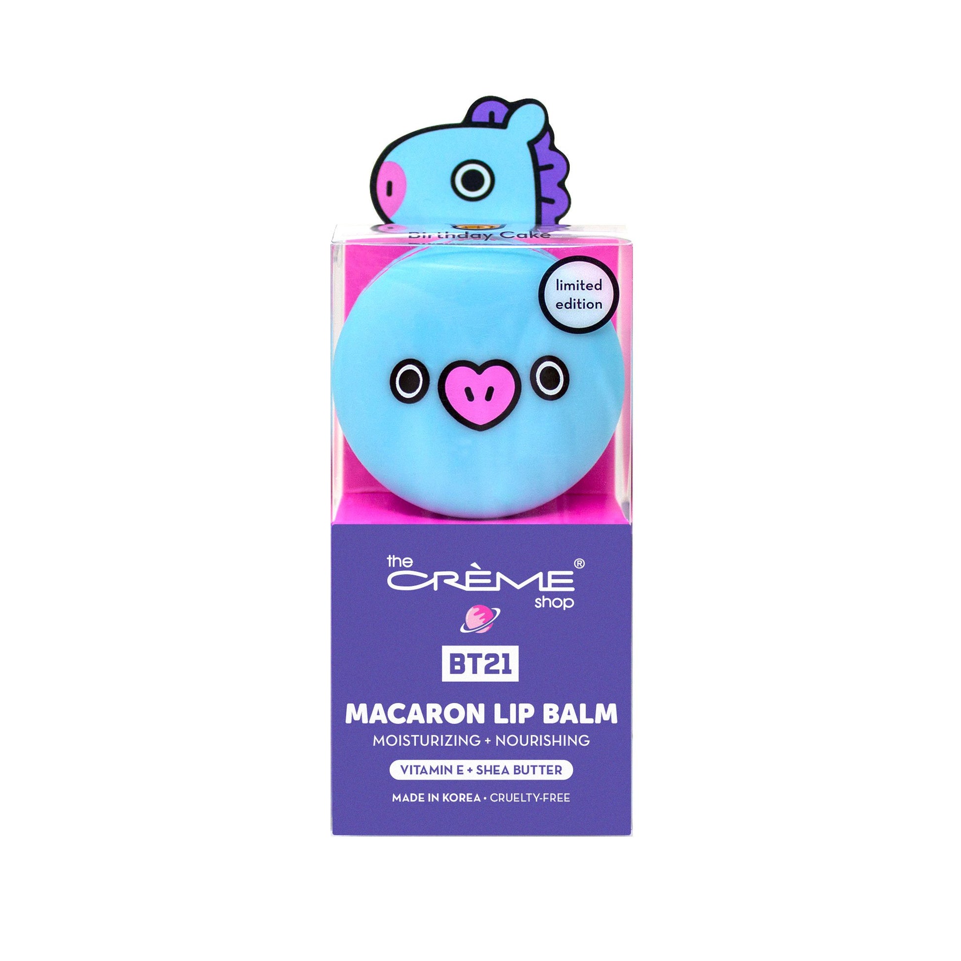 MANG Macaron Lip Balm - Birthday Cake Lip Balms The Crème Shop x BT21 