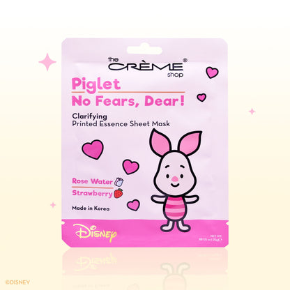 NO FEARS, DEAR! Piglet Printed Essence Sheet Mask Sheet Mask The Crème Shop x Disney 