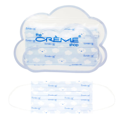 3-Ply Protective Face Mask - Head In the Clouds (Disposable) - The Crème Shop