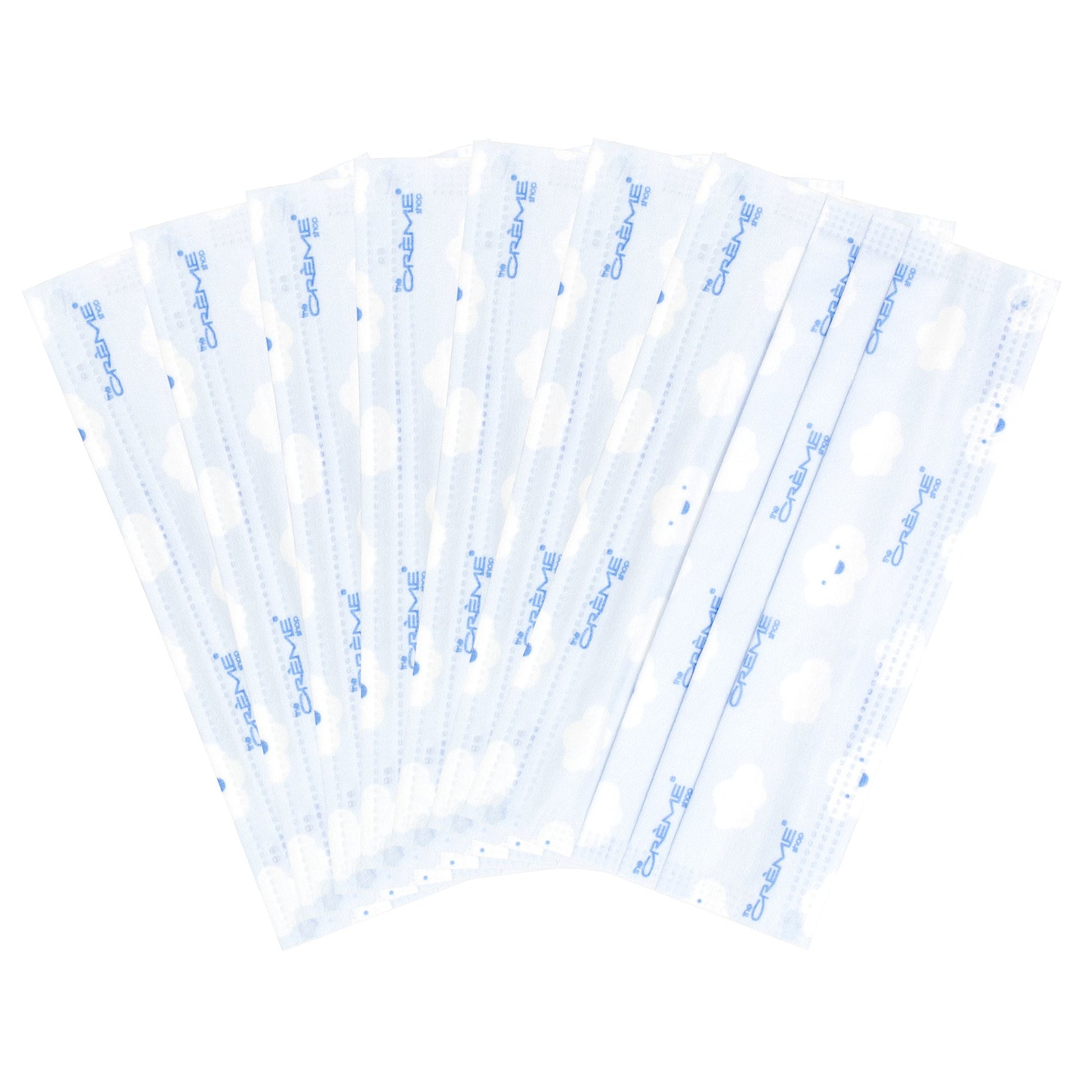 3-Ply Protective Face Mask - Head In the Clouds (Disposable) - The Crème Shop