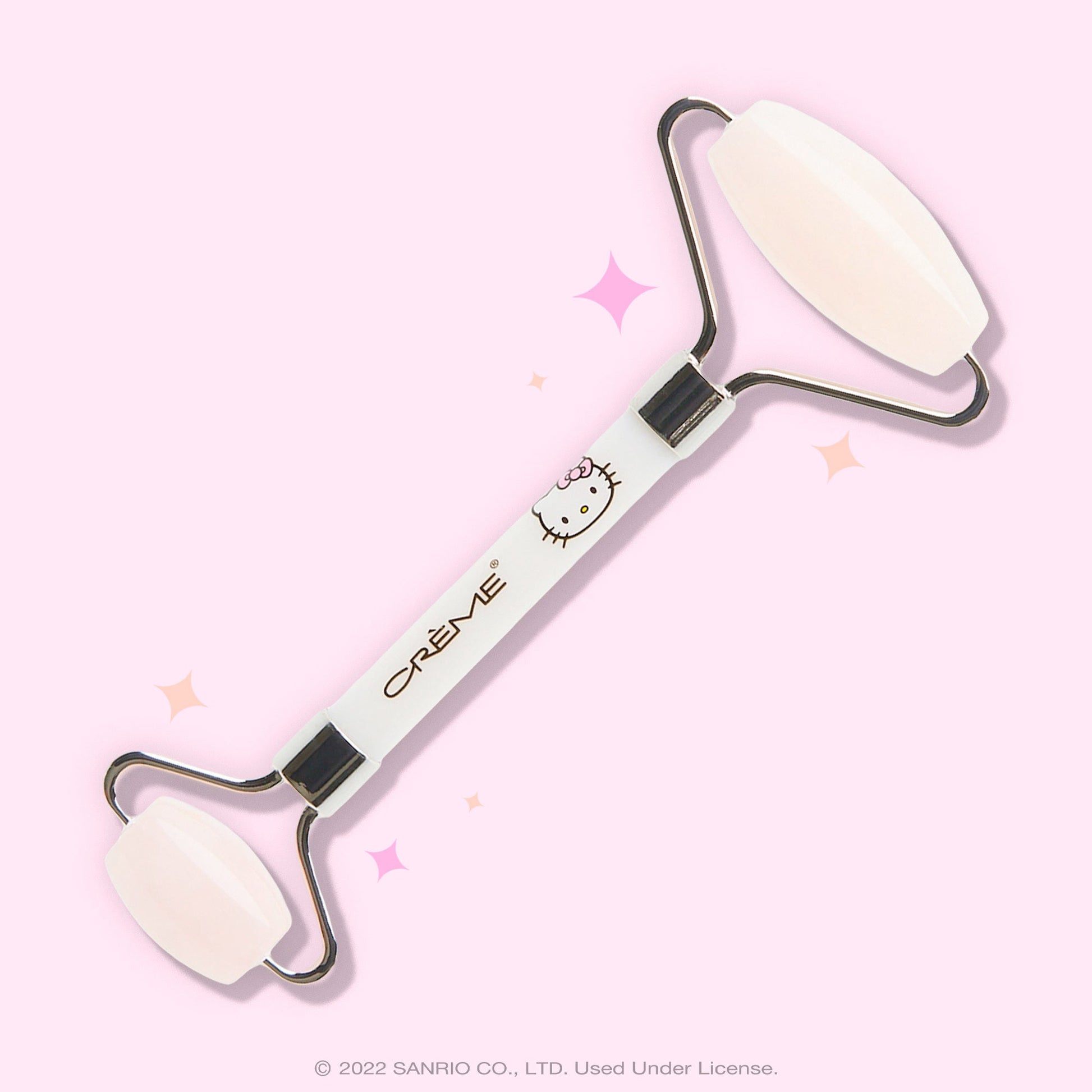 The Crème Shop x Hello Kitty Love Quartz Facial Massage Roller Facial Massage Rollers The Crème Shop x Sanrio 