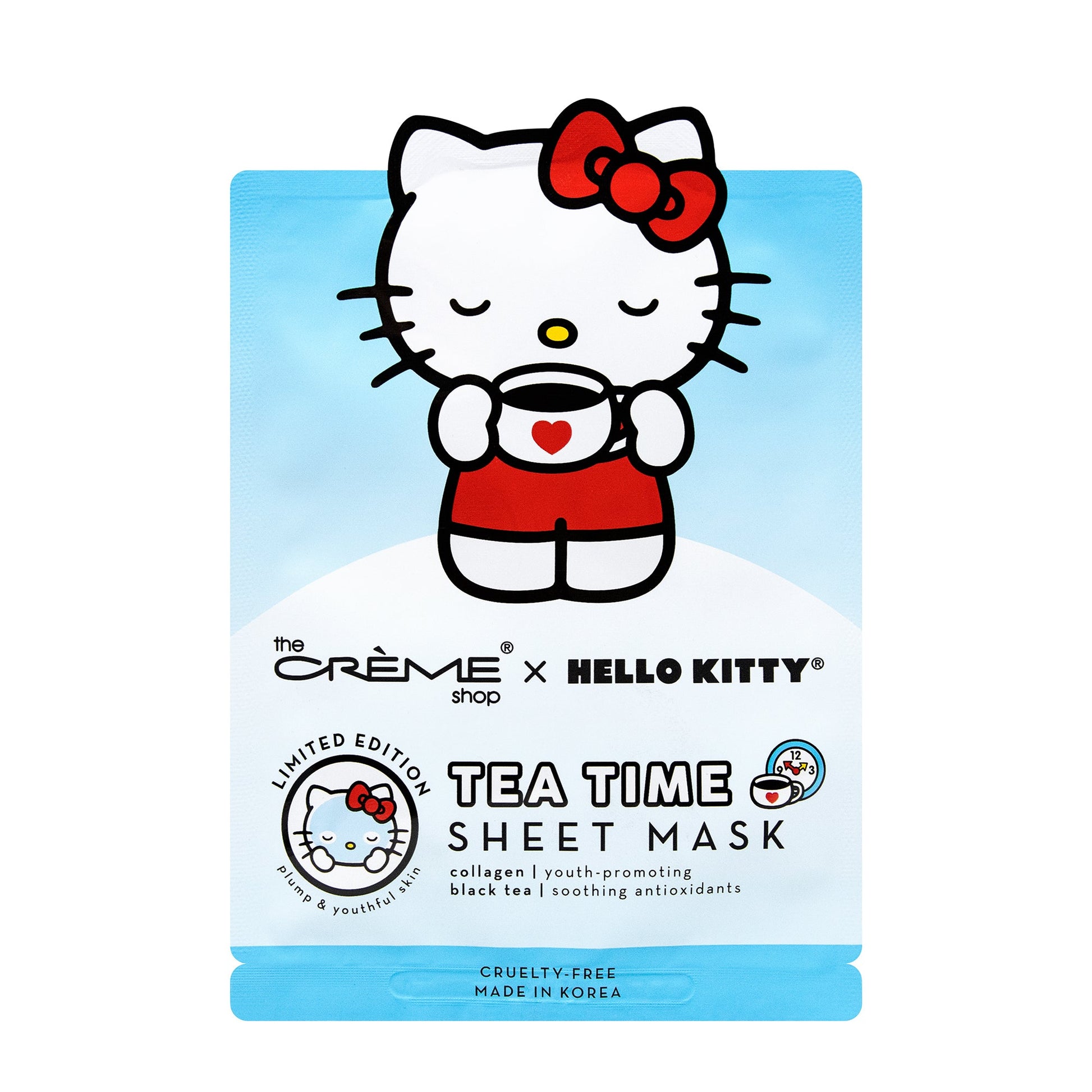 Hello Kitty Tea Time Sheet Mask Sheet Masks The Crème Shop x Sanrio 