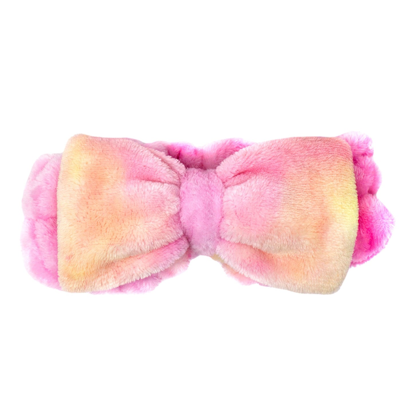 Tie Dye Yellow Teddy Headyband™ | Cruelty-Free & Vegan Headbands The Crème Shop 