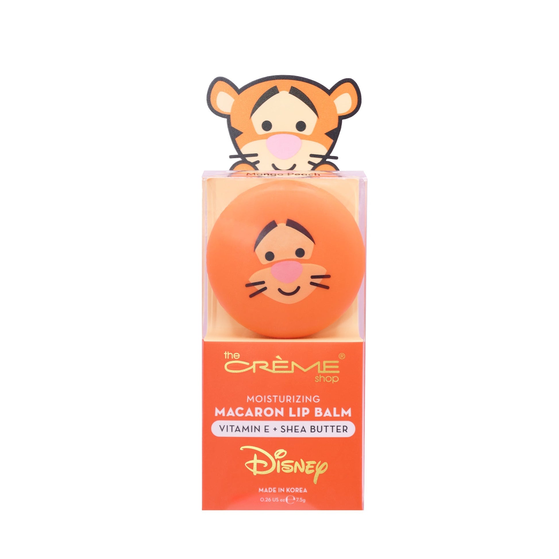 TIGGER Macaron Lip Balm - Mango Peach Lip Balms The Crème Shop x Disney 