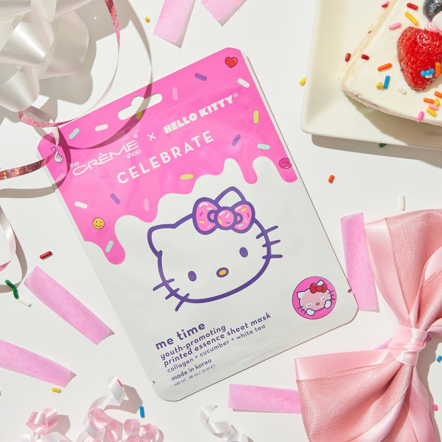 Me Time! Youth-Promoting Sheet Mask Sheet Masks The Crème Shop x Sanrio 