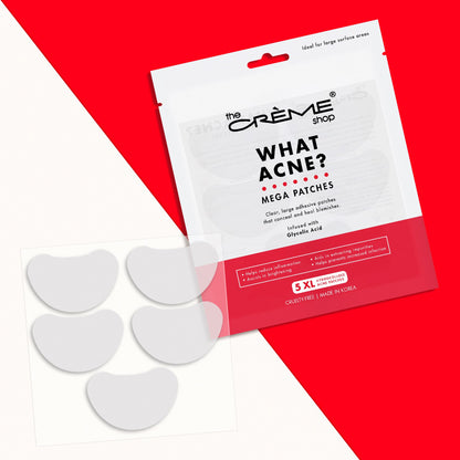 What Acne? Mega XL Hydrocolloid Acne Patches Patches The Crème Shop 