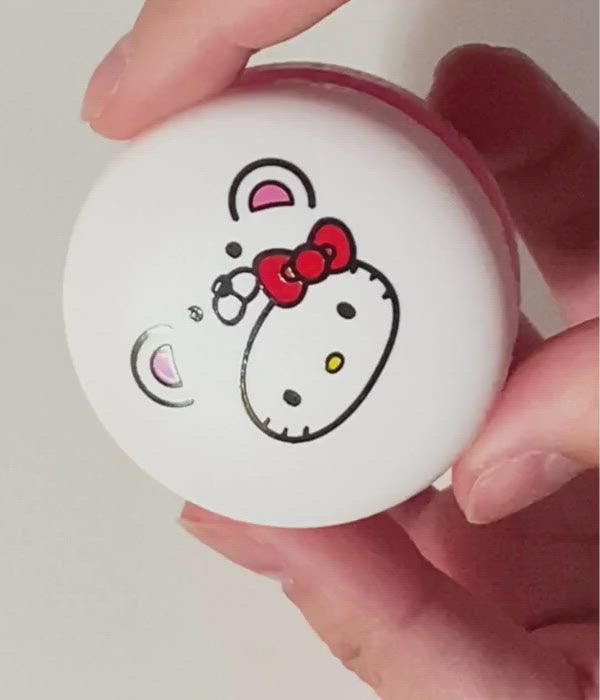 Hello Kitty Macaron Lip Balm - White Chocolate - The Crème Shop