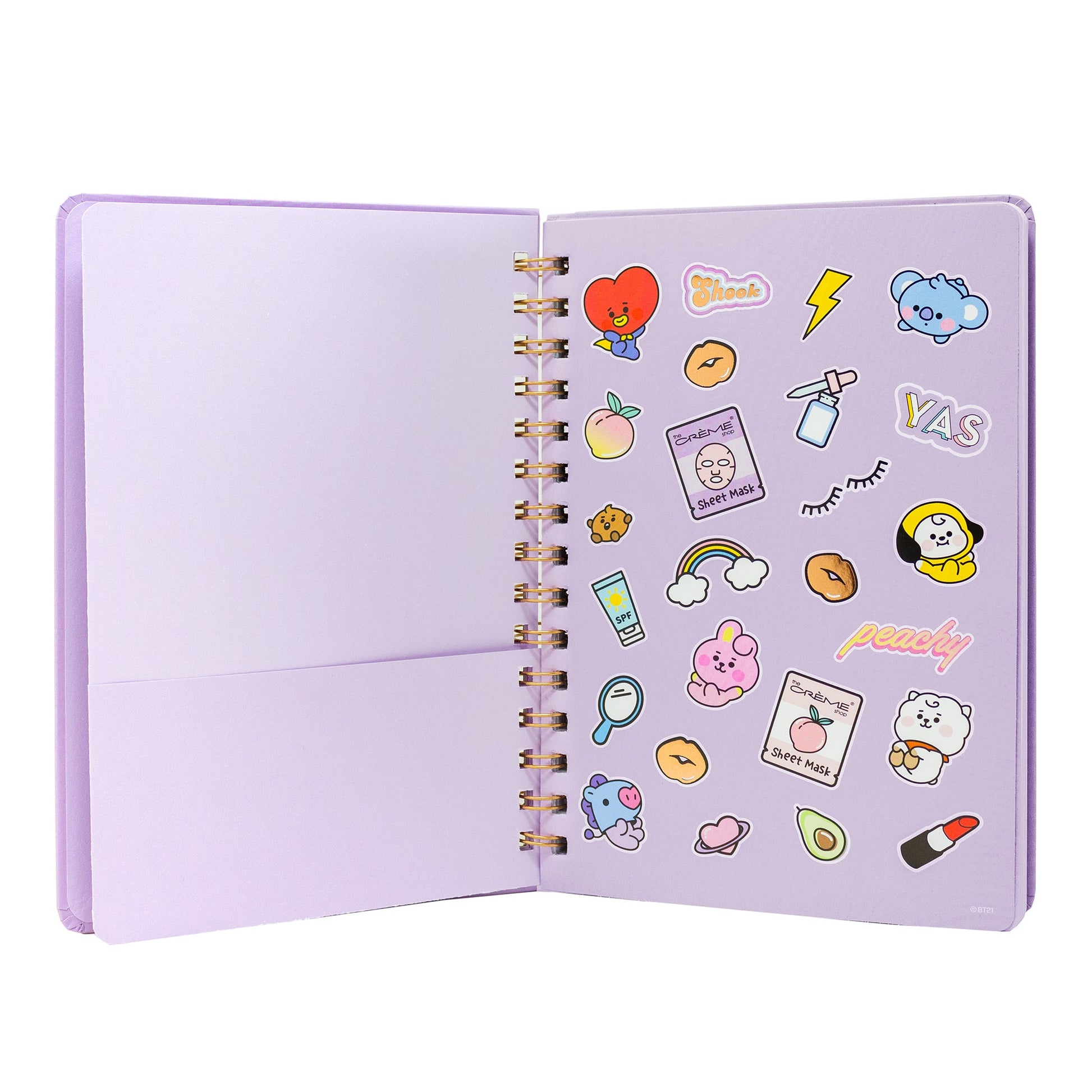 BT21 Baby Skincare Diary Diary The Crème Shop x BT21 BABY 