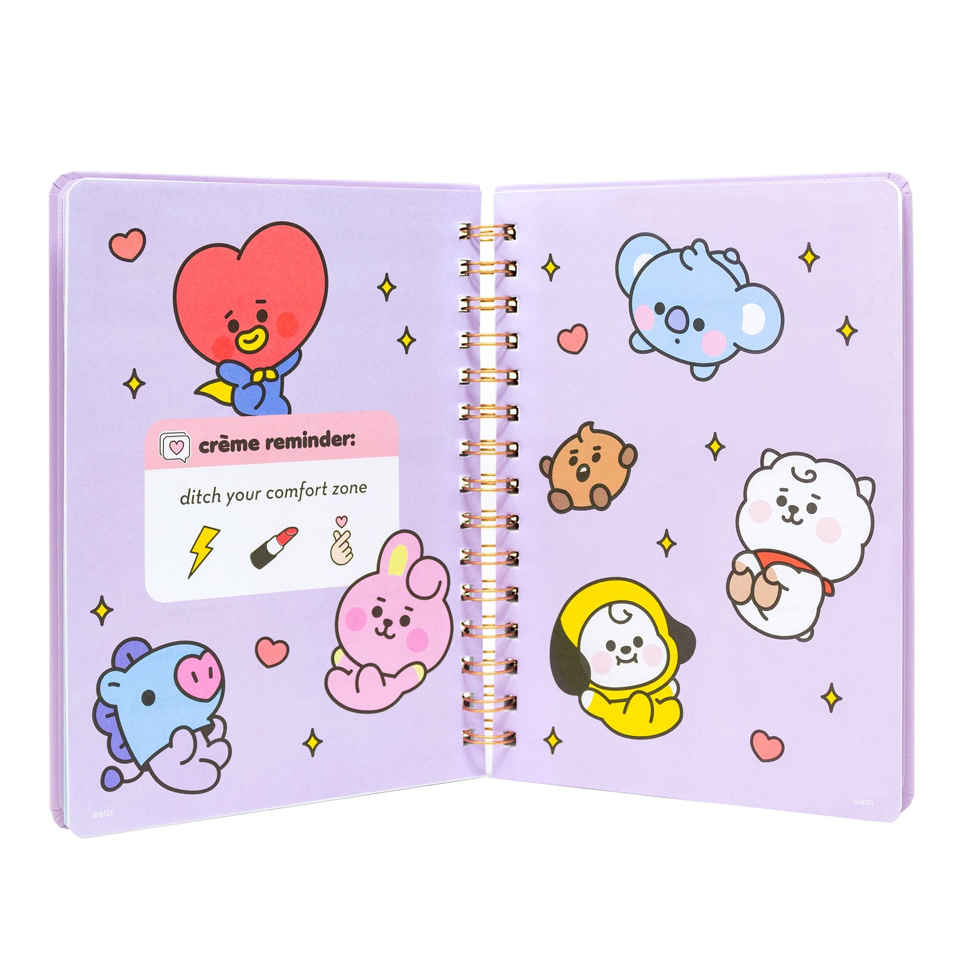 BT21 Baby Skincare Diary Diary The Crème Shop x BT21 BABY 