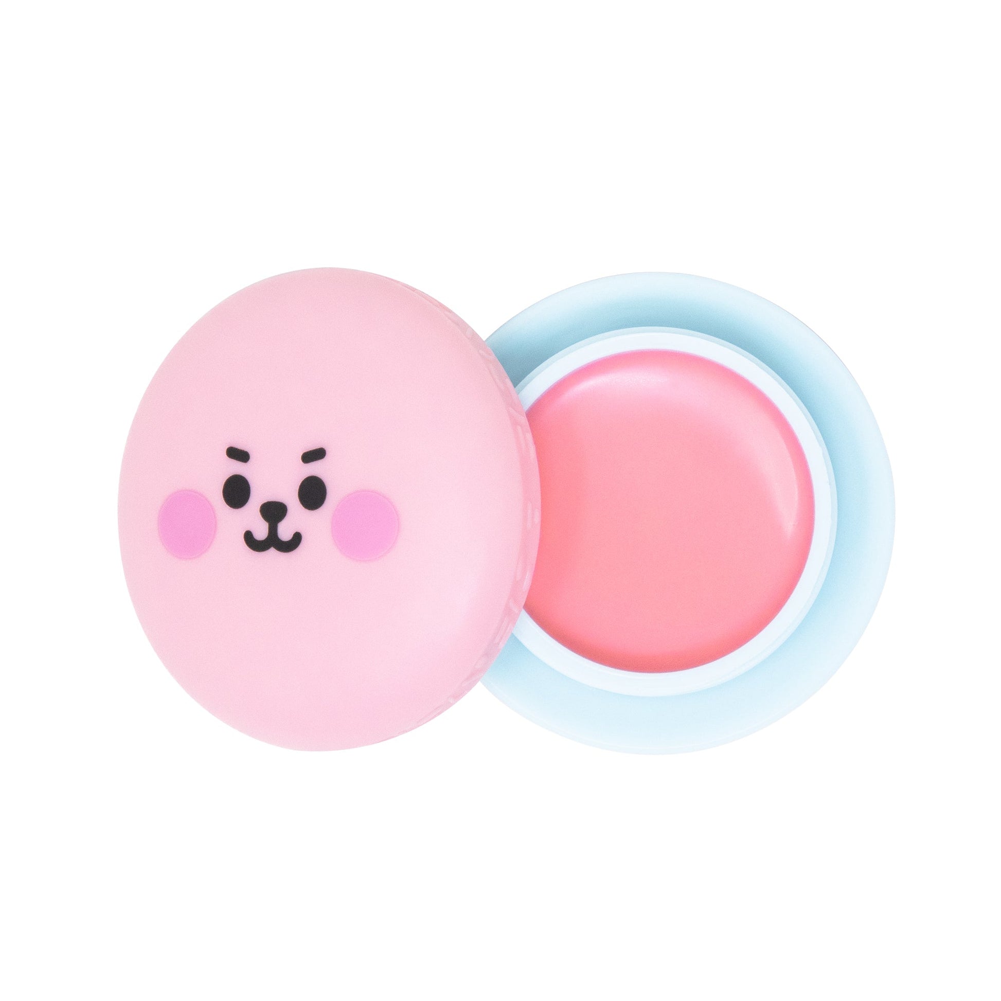 COOKY Macaron Lip Balm - White Peach (Pink Tinted) Lip Balms The Crème Shop x BT21 BABY 