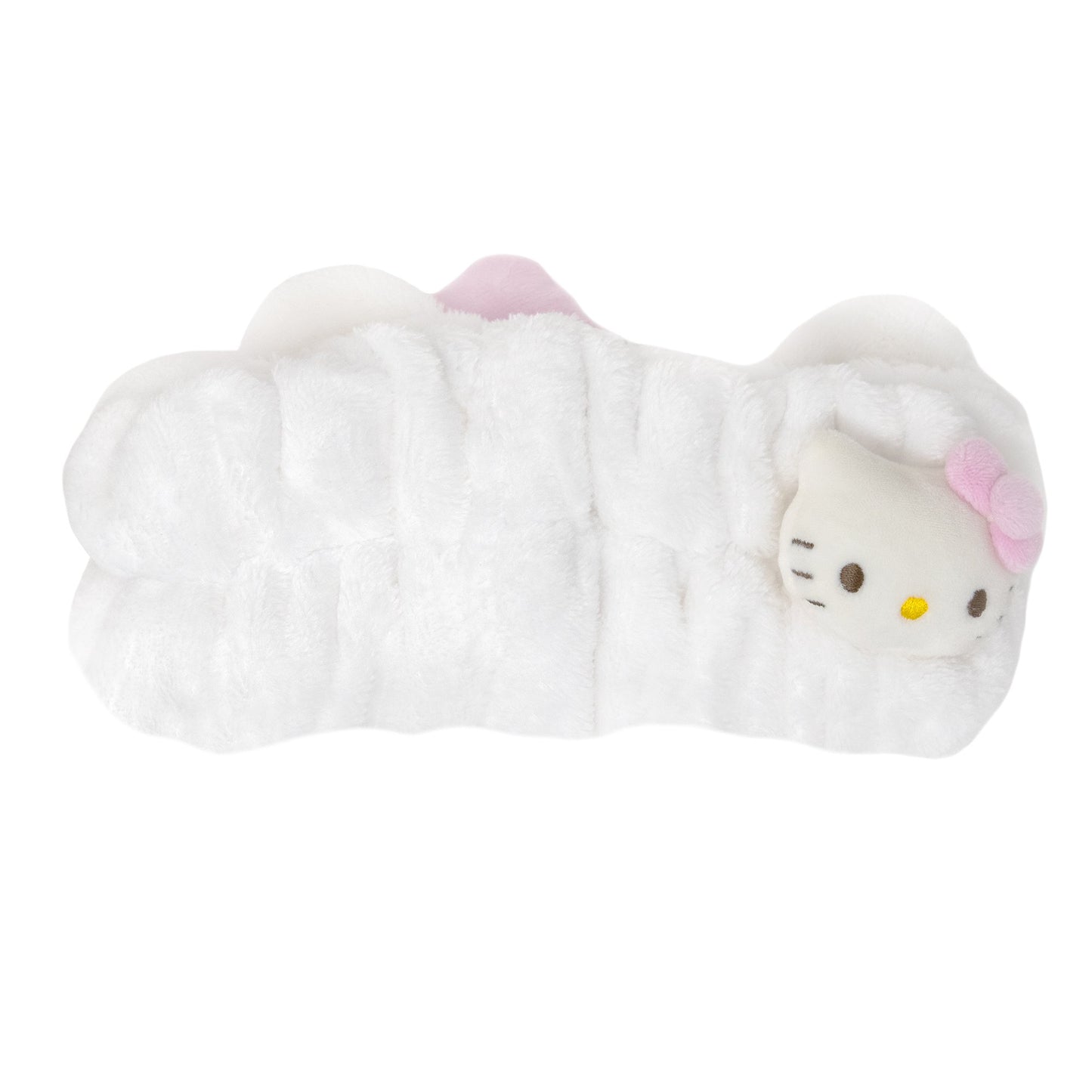 Plush Spa Headband with Hello Kitty's Signature Bow (Pink) | Cruelty-Free & Vegan Headbands The Crème Shop x Sanrio 