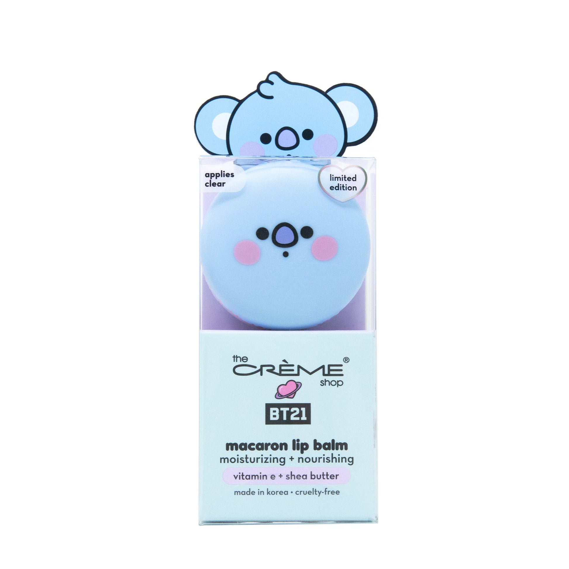 KOYA Macaron Lip Balm - Soda Pop (Clear) Lip Balms The Crème Shop x BT21 BABY 