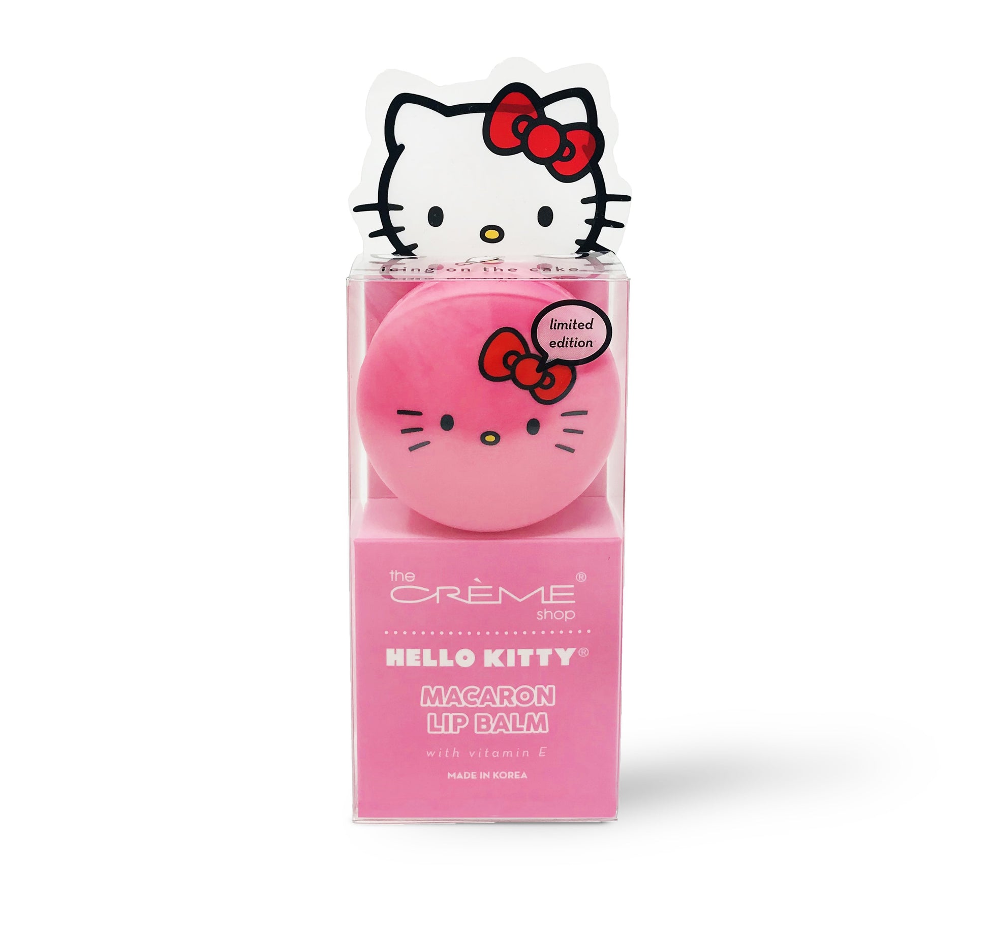 Hello Kitty Macaron Lip Balm - Icing On The Cake - The Crème Shop