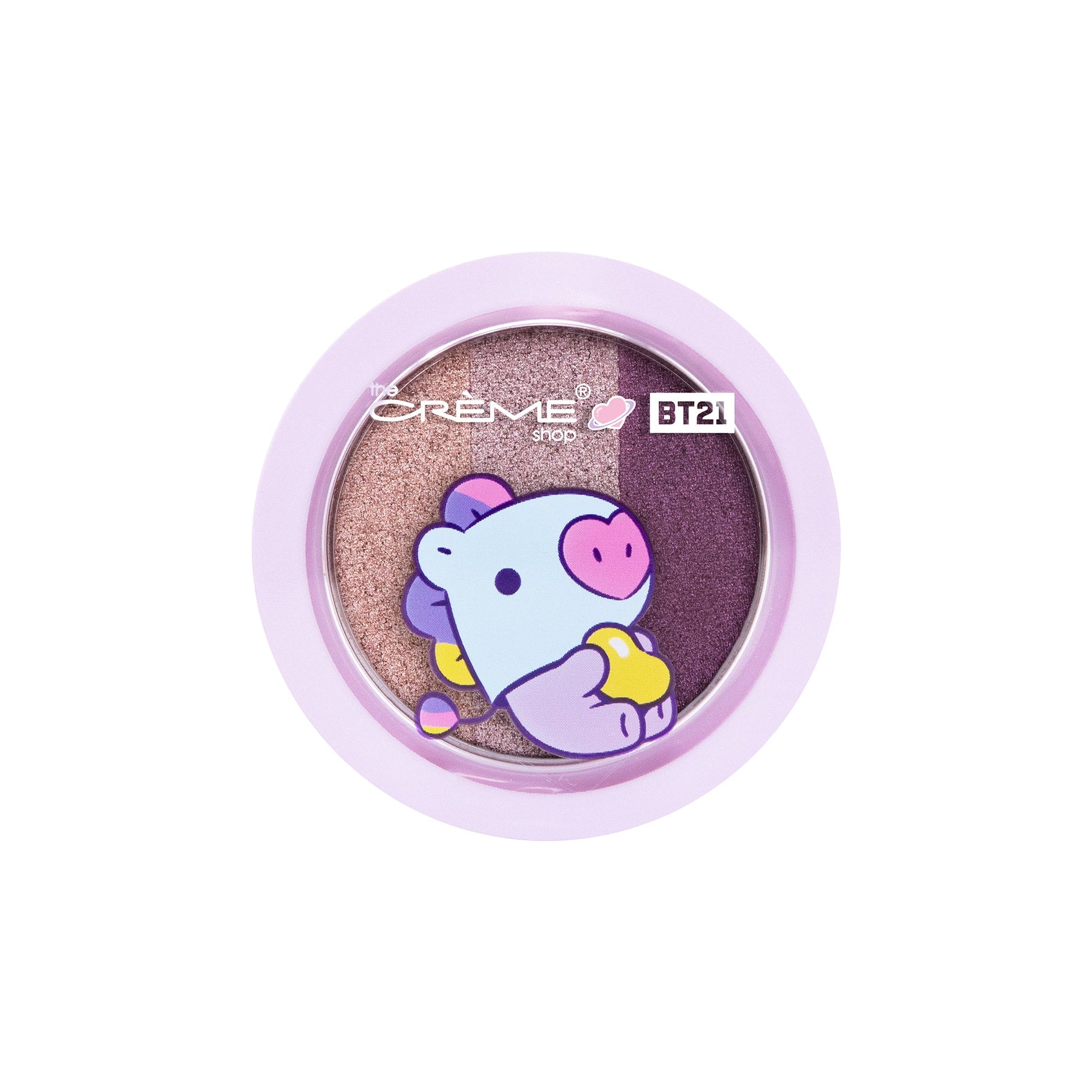 MANG Ultra-Pigmented Eyeshadow Trio - Grape Jelly Bean Eyeshadow Trio The Crème Shop x BT21 BABY 