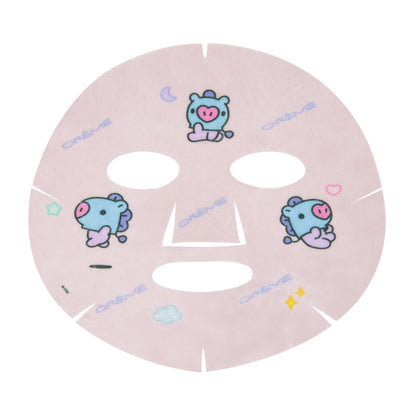 SMOOTH Like Baby MANG Printed Essence Sheet Mask (Collagen, PHA, Superberry Blend) Sheet masks The Crème Shop x BT21 BABY 