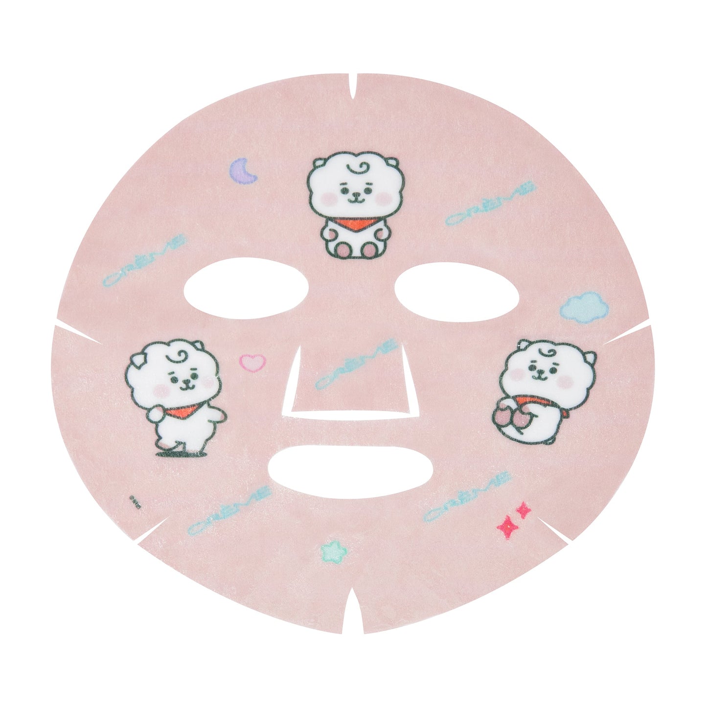 SOFT Like Baby RJ Printed Essence Sheet Mask (Vitamin C, Bakuchiol, Lychee) Sheet masks The Crème Shop x BT21 BABY 