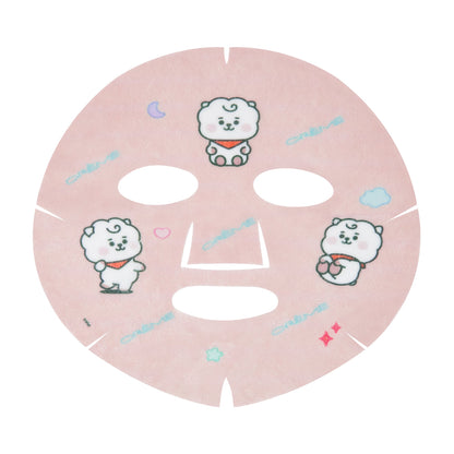 SOFT Like Baby RJ Printed Essence Sheet Mask (Vitamin C, Bakuchiol, Lychee) Sheet masks The Crème Shop x BT21 BABY 